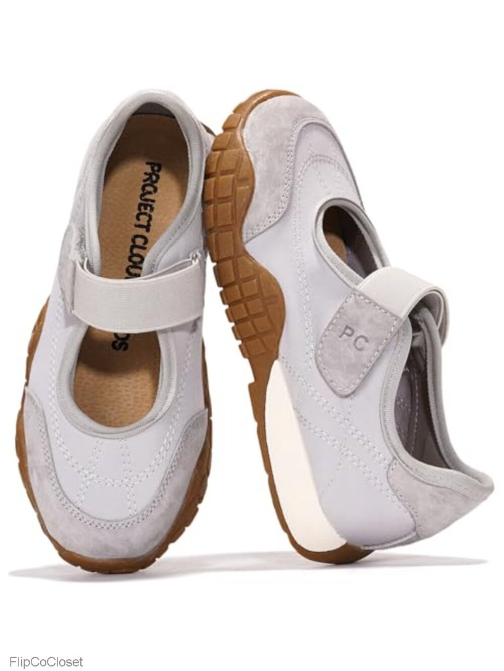 Girls Mary Jane Sneakers Memory Foam Non-Slip School Shoes